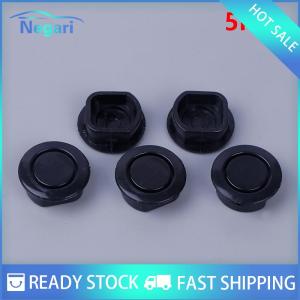 NG Motor✨ COD ✨ Car 5ชิ้นฝาครอบตกแต่งรูเรดาร์ทั่วไปสำหรับรถยนต์กันชนหน้าและหลังรถยนต์เตือนเรดาร์หลุมเสียบปลั๊ก