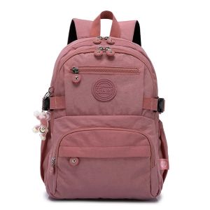 Tegaote Light Travel Men Backpack Outdoor Bagpack High School Student Bookbag Women Schoolbag High Quality Nylon Waterproof Bag