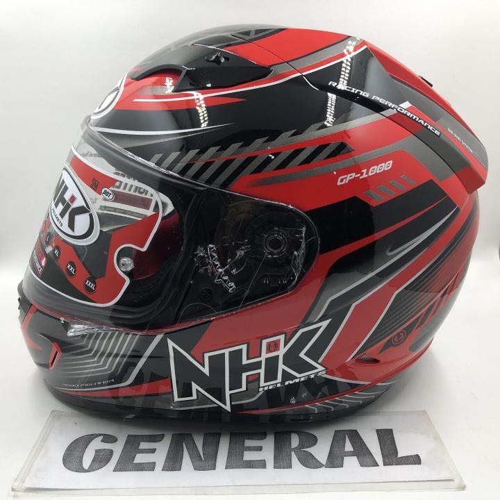 Visor Harga Helm Nhk Gp 1000 Racing Instinct Nhk Gp 100 Red Promo