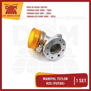 Manipol Teflon RX S Putar (PSP) Manipul Manifold Intake Karbu PE 28 Putar Yamaha RX K RXS RX King