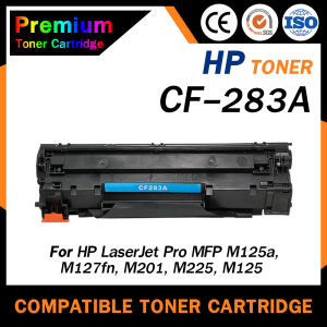 HOME ตลับหมึกเทียบเท่า CF283A/238A/CF283/283 สำหรับ HP Printer LaserJet Pro MFPM125a/M127fn/M201/M225/M125/M127/M215a