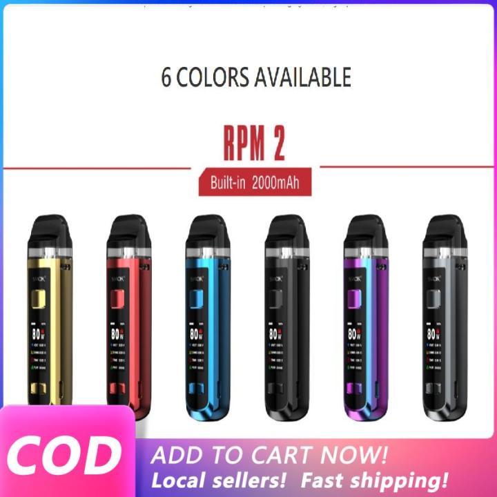 【⚡ hot sale ⚡】 NEW SMOK RPM 2 KIT ORIGINAL SMOK RPM 2 POD SYSTEM KIT ...