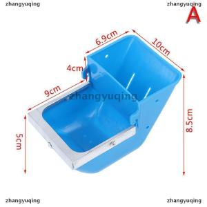 [COD] zhangyuqing 1PC Rabbit Feed Box Hopper Rabbit Cage Rabbit Anti Pickling Feed Trough