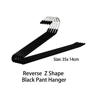 Art Living Slack/Trousers Pants Hanger - Strong and Durable Anti-Rust Chrome Metal Hanger