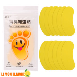 24 miếng dán khử mùi Thiết bị khử mùi giày miếng dán đế giày làm dịu chân vận động viên chanh chăm sóc bàn chân chống mồ hôi kháng khuẩn