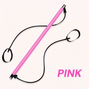 XT Yoga Pilates Bar for Women Pull Rope Slimming Workout Equipment Pilates Yoga Stick with Resistance Elastic Band