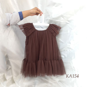 Dress Warna Hitam 2024 Gaun Tutu Anak 3 Tahun Import Mewah Gaun Warna Putih Burgundy Sage Baju Pesta Terbaru Terbaru Terkini Elegan Korean Style Baju Labubu KAP154