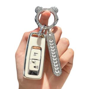 Chìa khóa xe máy bìa chống bụi trường hợp hấp thụ sốc Ergonomic thời tiết bảo vệ chìa khóa xe máy nâng cấp cho pcx160