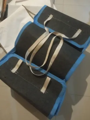 tas motor / Tas obrok / bronjong motor / tas kurir bahan permadani