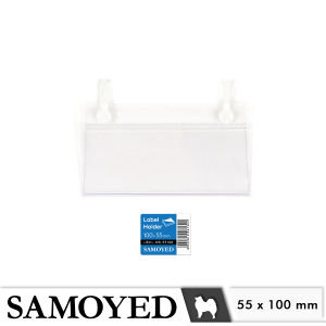 SAMOYED LBHL-KB Tempat Label Produk / Harga / Shelf Price Tag / Display / Label Holder