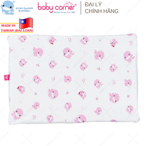 Gối Cao Su Chống Ngạt Thoáng Khí KUKU - KU2046 Cho Bé 0M+