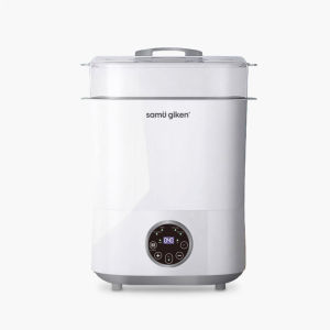 Samu Giken 4 in 1 Baby Milk Bottle Sterilizer with Drying Constant Temperature and Steam Food functions Model: BS-3L8B