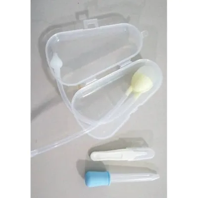 3 In 1 Baby Manual Nasal Aspirator WITH BOX Baby Nasal Suction Set Penyedut Hingus Bayi Alat Pembersih Hidung Bayi