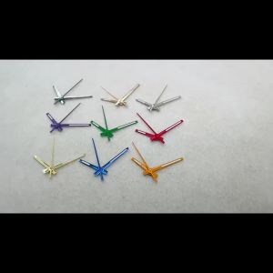 เข็มนาฬิกาที่ปรับเปลี่ยน เข็มบันทึกสีเขียวเรืองแสง เข็มเงิน ทอง โรส อุปกรณ์เสริมนาฬิกาสำหรับการเคลื่อนไหว NH35/NH36/4R/7S