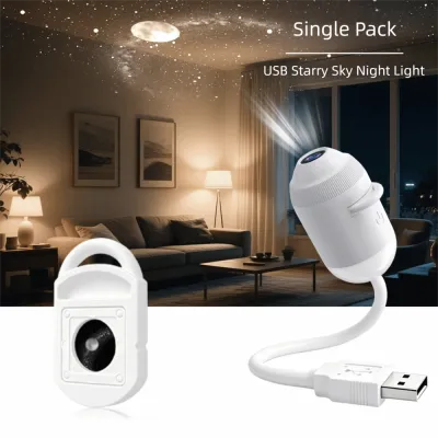 NCNC High-definition Galaxy Star Projector Flexible Gooseneck 360 Adjust Night Light Projector 5d Star Galaxy Smart Dynamic Ocean Projector Bedroom