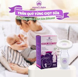 Cốc hứng sữa Mamas Choice /Siêu tiện lợi cho mẹ hút sữa hứng sữa - Sử dụng thay Máy hút sữa