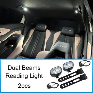 Kail For BYD Seagull Dolphin Surf Atto 1 Car Roof LED Reading Light Dual Beam Highlight Reading Atmosphere Lamp Decoration Accessory 2B5Z7