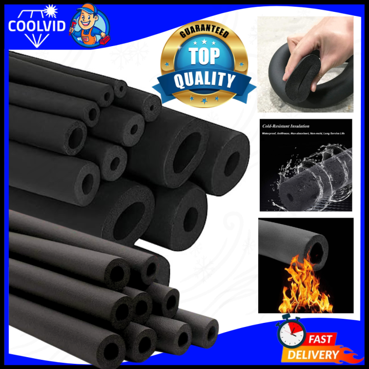 Pipe Insulation Foam Tube Air Conditioner Copper Pipe Insulation Tubing
