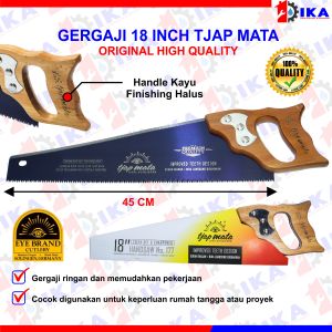 GERGAJI GAGANG KAYU BAGUS JAP MATA 18” MURAH KUAT TAJAM-1pcs