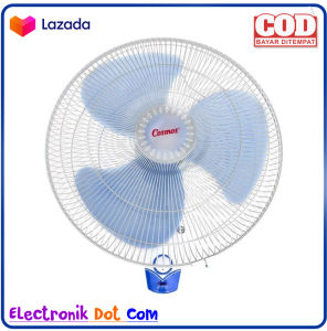 COSMOS 16WFO Kipas Angin Dinding Ukuran 16 inch - Biru