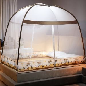 Happihaus 2 Doors Auto-open Mosquito Net Foldable Household Tent Non-installation Anti-mosquito