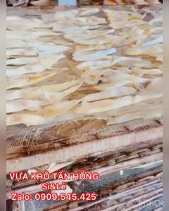 [Túi 1ký] KHÔ ỨC DỨA_CHUẨN BÉO 3 NẮNG