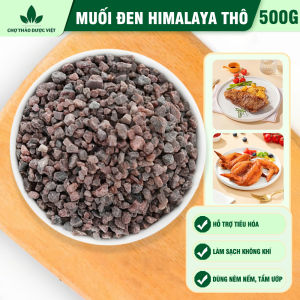 Muối đen Himalaya 1kg Black salt hàng nhập khẩu - Chợ Thảo Dược Việt