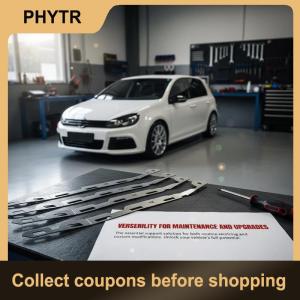 【PHYTR】 Reinforced Stainless Steel Metal Bracket 2Pcs Broken Fix for Golf 6 R20 2009 2014 Car Part Strong Replacement Kit