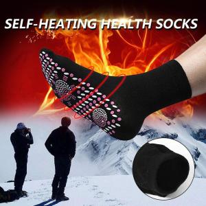 Kaos Kaki Pendek Panjang Dewasa Kaus Kaki Alat Terapi Kesehatan Panas Tourmaline Magnetik Akupuntur