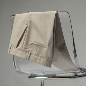 celana kantor formal pria slimfit kerja bahan dasar kain