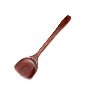 LINSBAYWU Reusable Natural Wood Tableware Cookware Spatula Kitchen Tool Rice Scoop Cooking Utensils Strainer Spoon Soup Ladle