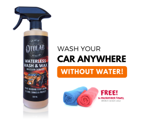 Car Motorcycle & Bike Waterless Wash | Carnauba Wax | Quick Wash | Easy Cleaning | Spray Wipe & Clean