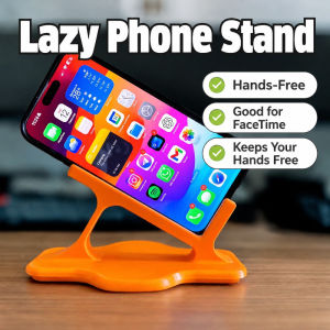 Adjustable Phone Holder Reclining Stand for Hands-Free Viewing Flexible Mobile Stand