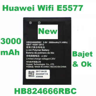 Batterie De Remplacement Pour Routeur Huawei E5577 / E5785 / E5787 – Modèle HB824666RB