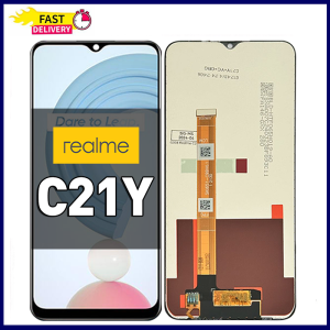 Original LCD Realme C21Y ori full set asli hp Glass Touchscreen Digitizer