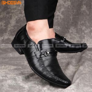 Giày tây lười nam dập vân thời trang HK.STORE da bò thật 100% dập vân thời trang đẹp mắt thích hợp quần tây quần bò