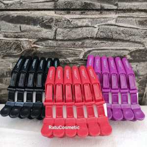 ❤ RatuCosmetic❤ Jepit Rambut Salon//Jepit Buaya (isi 6pcs)