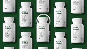 Vegan 3 Supplement - Plant Based DHA & EPA Fatty Acids - Carrageenan Free Alternative to Fish Oil Supports Heart Brain Joint Health - Sustainably Sourced Algae - 60 Softgels