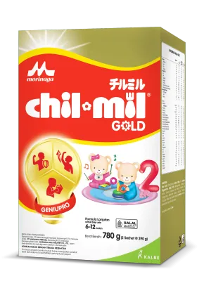 Morinaga Chil Mil Gold Geniupro Formula Bayi Usia 6-12 Bulan 780g