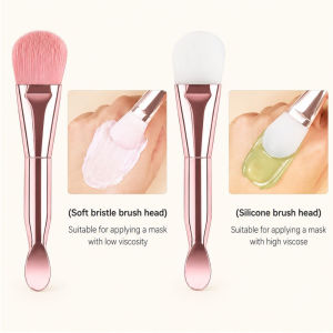 2pcs Double-Head Facial Mask Brush Scoop Cosmetic Applicator Beauty Tool