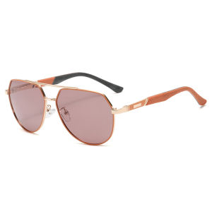 ยางกันลื่น NMW เฉดสีแว่นตากันแดดคุณภาพสูงโพลาไรซ์สำหรับผู้ชายแว่นตากันแดดคนขับรถท่องเที่ยว MODE Korea วินเทจนักบินคลาสสิก615ความงาม