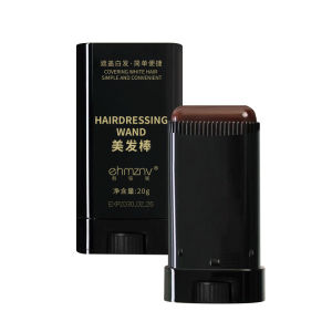 Waterproof And Sweat-Proof Hair Dye Comb Covering White Hair Hide Bald Edges Hair Root Pure Plant Instant Hair Dye Stick 防水防汗染发膏