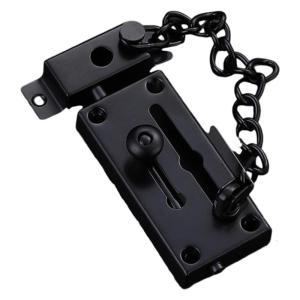 Corrosions Resistant Stainless Steel Door Security Latches Chain Durability Chain Latches For Indoor Outdoor Use