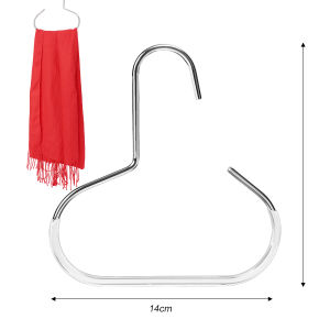 ตู้เสื้อผ้าห่วงวงกลมทนทาน5ชิ้นที่แขวนหมวกหมวกเบสบอลไม่ทำเครื่องหมายชั้นวางโชว์ที่จัดระเบียบผ้าพันคอแบบผูกในบ้าน