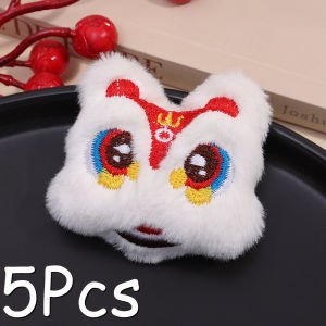 【♡Lovely girls house♡】5Pcs กระเป๋าเป้สะพายหลังเครื่องประดับ DIY มังกรการ์ตูนกำมะหยี่น่ารักเครื่องเพชรเครื่องประดับของขวัญตราผ้าพันคอกันหนาว