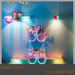 Excellent Ready Stock 12Pcs Kpop Demon Hunters Glasses Birthday Party Decorations Racing Glasses Masks Childrens Birthday Party Photography Props