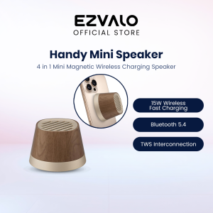 EZVALO 4IN1 MAGNETIC WIRELESS CHARGING SPEAKER