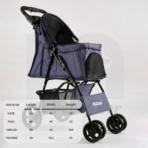 【Mi Pet Lover】Foldable Pet Stroller Dog Stroller Cat Stroller