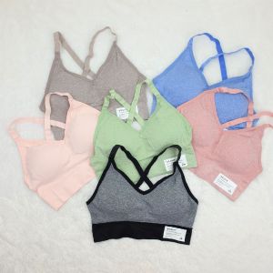 3 Pcs Setelan Sport Bra Wanita Terbaru Set Pakaian Dalam 9038-2