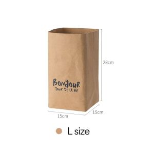 Shimoyama Washable Kraft Paper Storage Bag